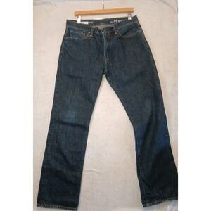 GAP 1969 Jeans Mens 32x30 Blue Slim Straight Dark Wash Denim